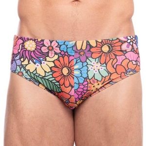 Skull and bones swim brief